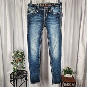 Rock Revivial Posey Skinny Jeans Size 26 | 31" Inseam | 8" Rise AUTHENTIC - EUC